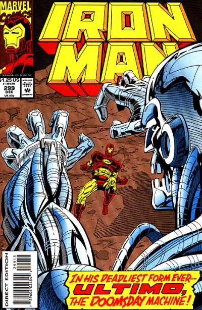 Iron Man #299 [Newsstand] - Fn/Vf 7.0