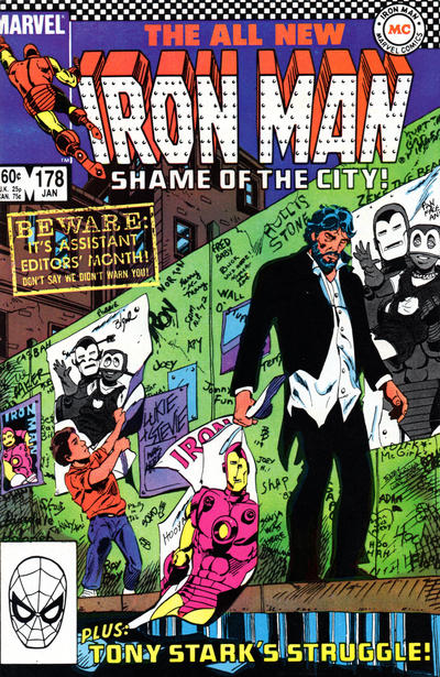 Iron Man #178 [Direct]-Very Fine 