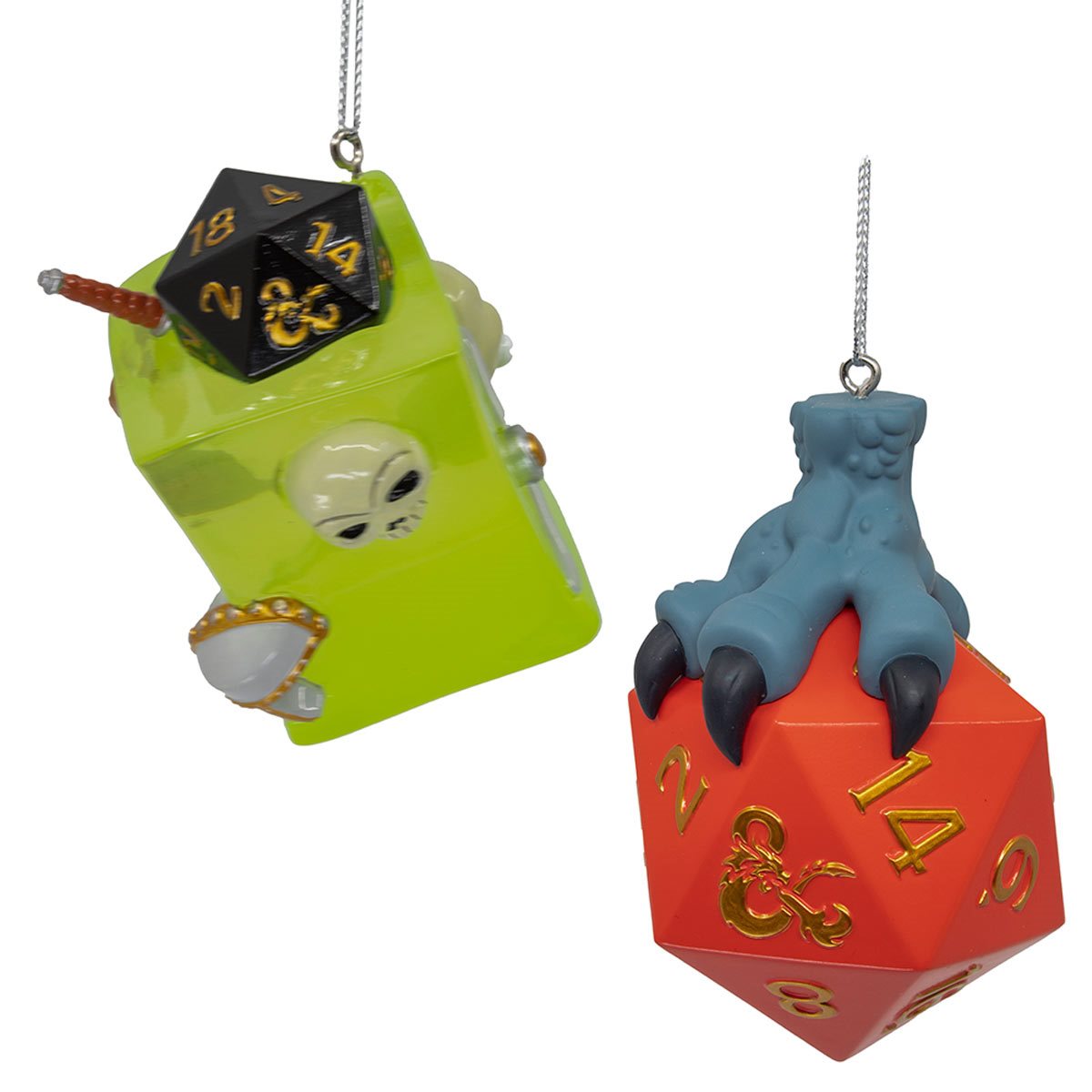 Dungeons & Dragons Ornament (Dice/Gelatinous Cube)