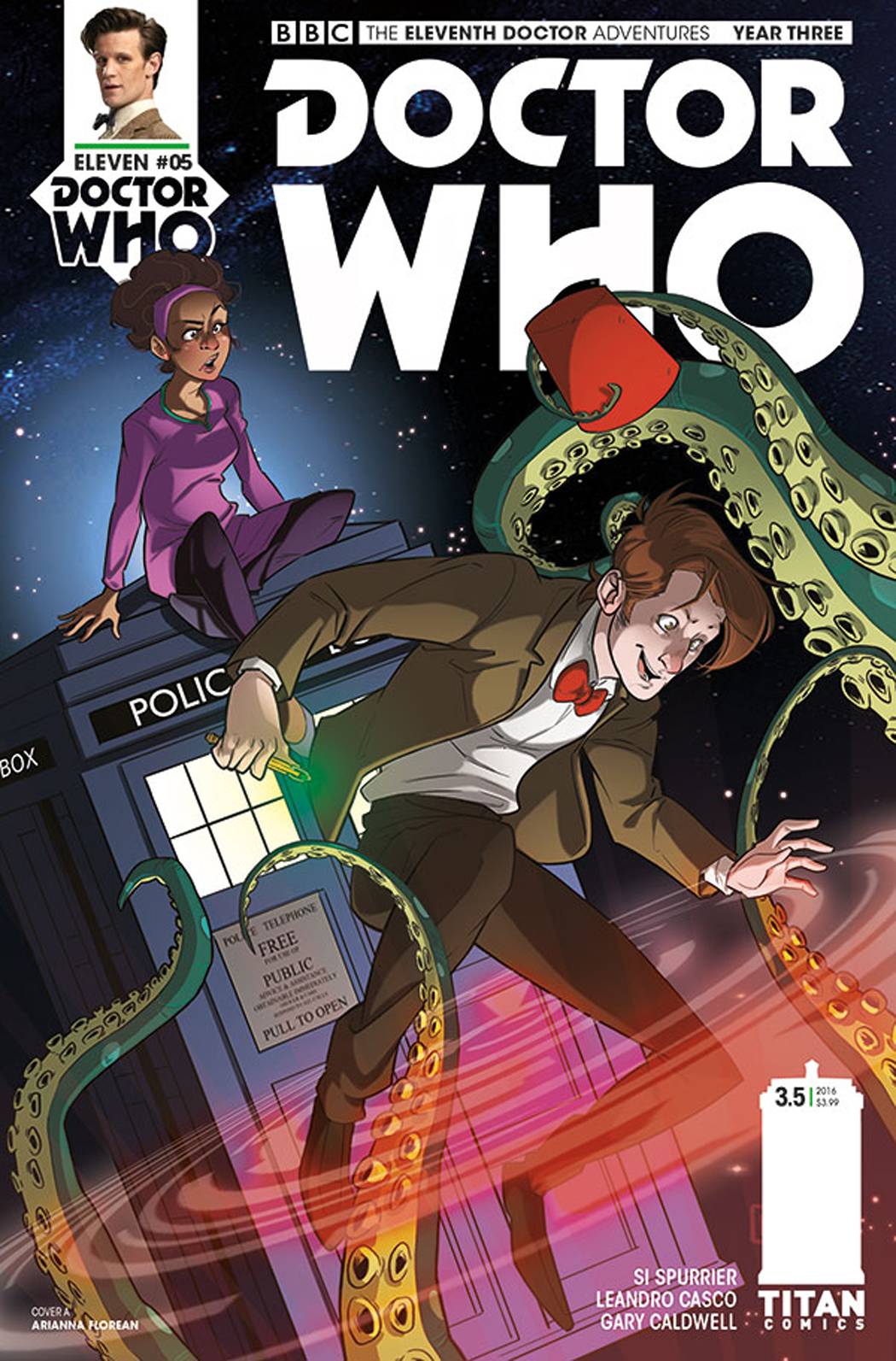 Doctor Who 11th Year Three #5 Cover A Florean