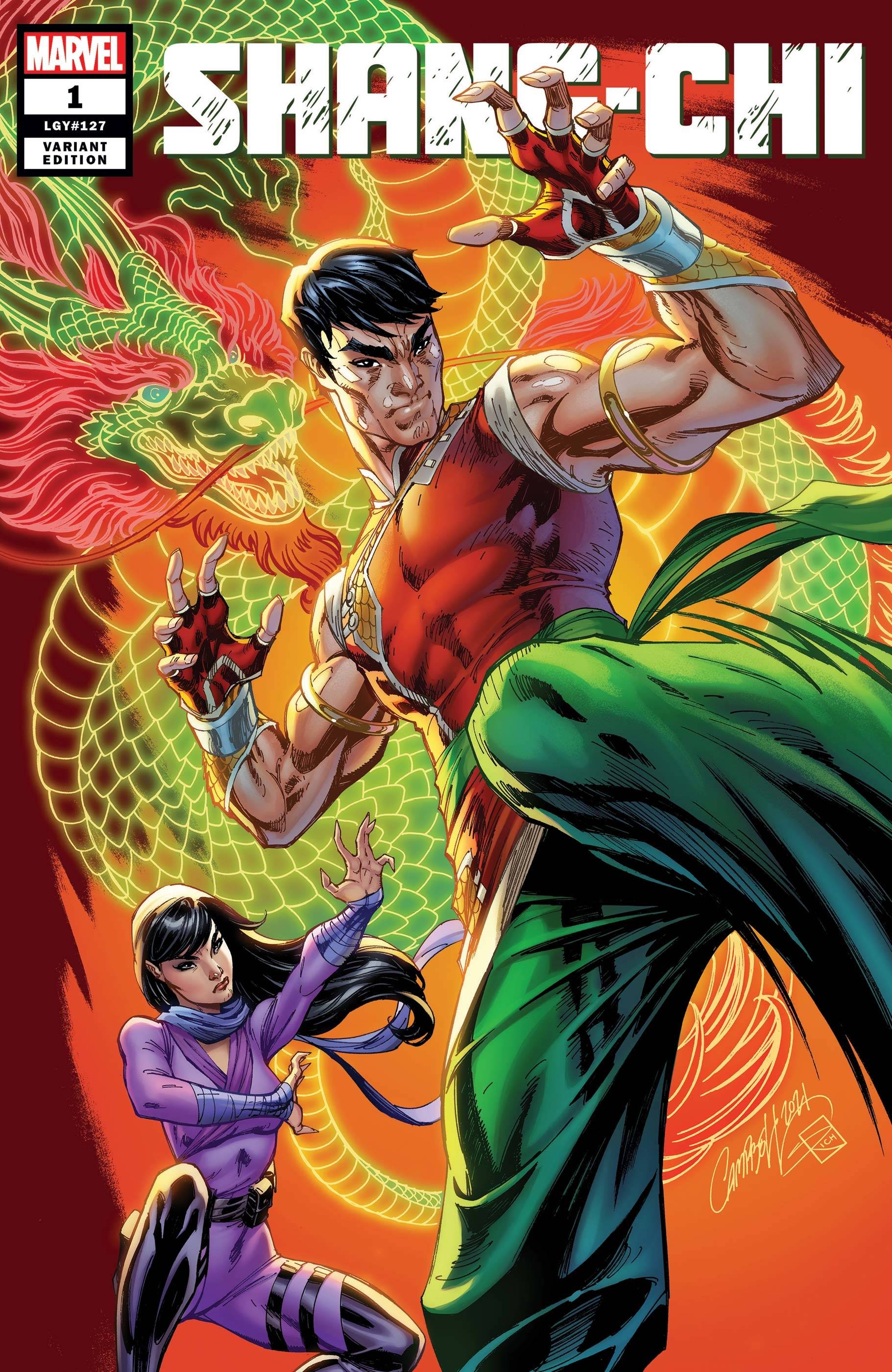 Shang-Chi #1 J. Scott Campbell Variant (Of 5)