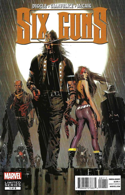 Six Guns #1-Very Fine (7.5 – 9)