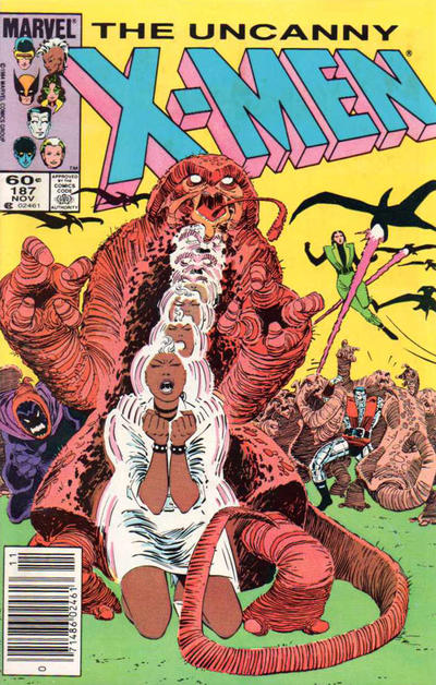 The Uncanny X-Men #187 [Newsstand]-Fine