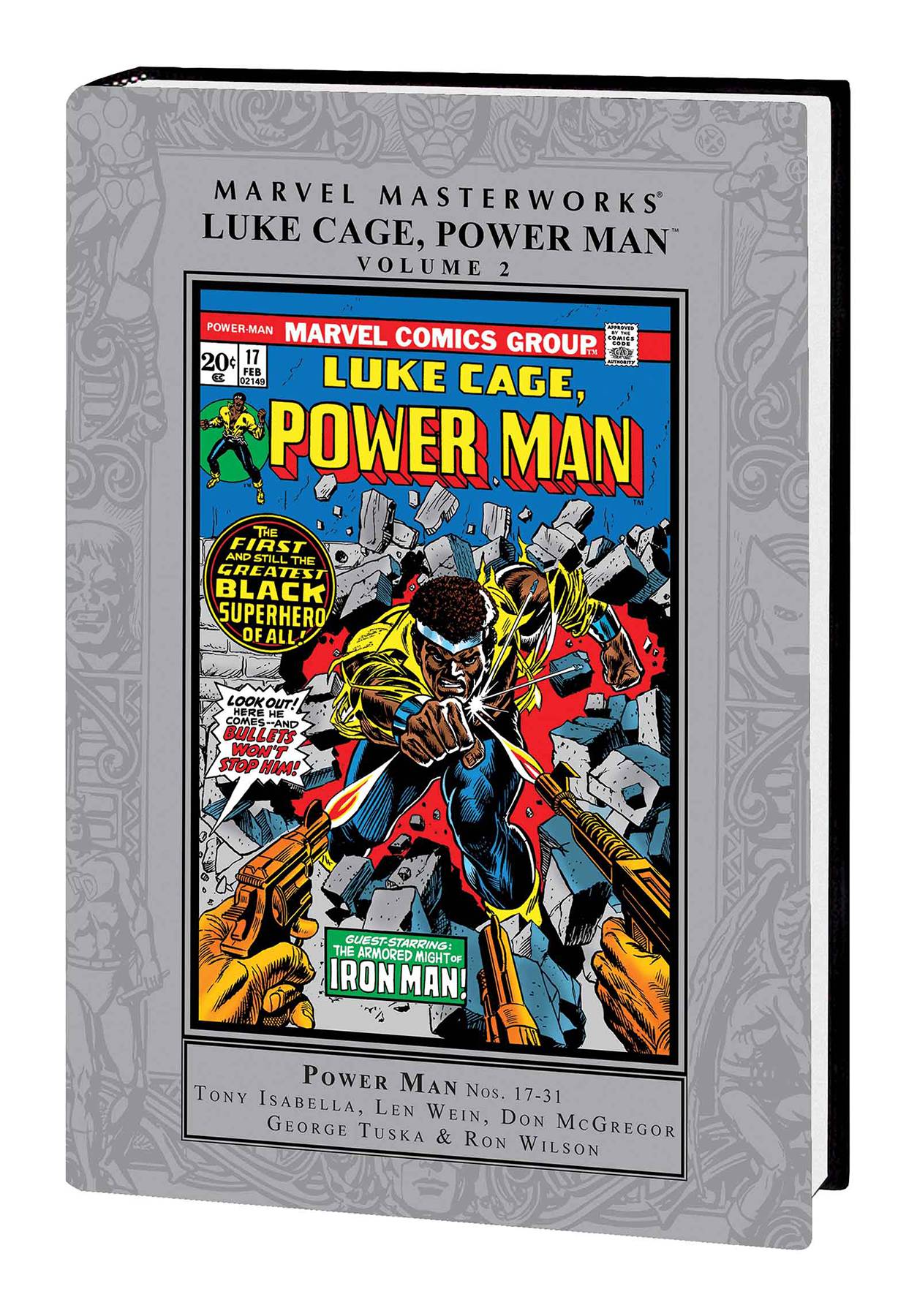 Marvel Masterworks Luke Cage Power Man Hardcover Volume 2