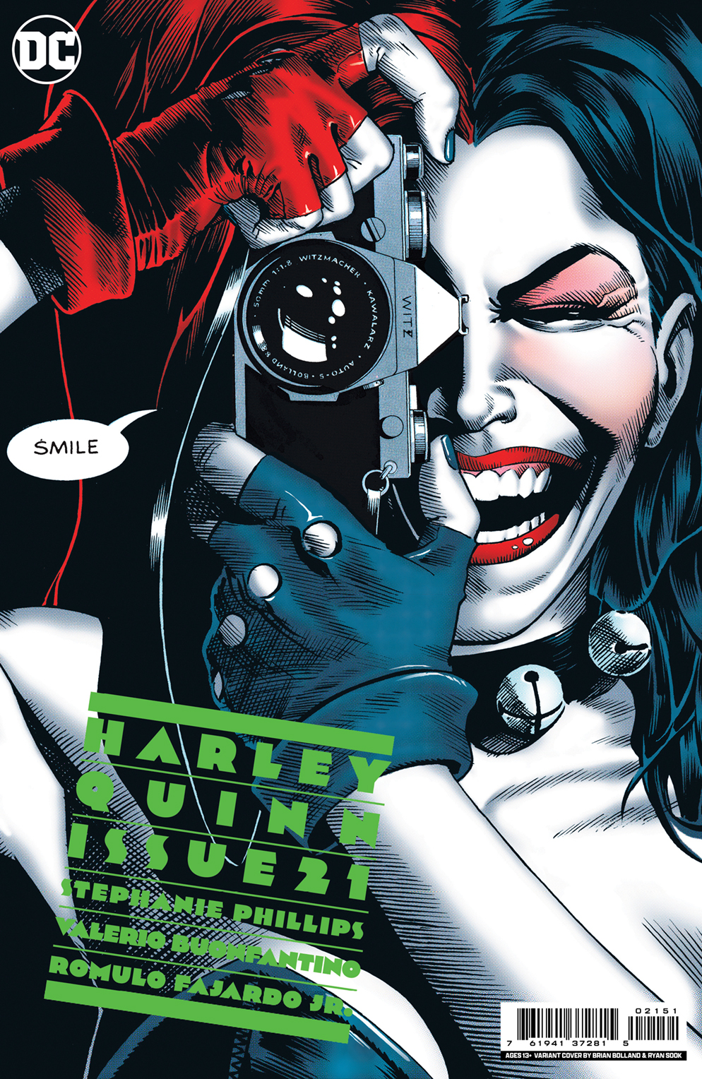 Harley Quinn #21 Cover C Ryan Sook Homage Card Stock Variant (2021)