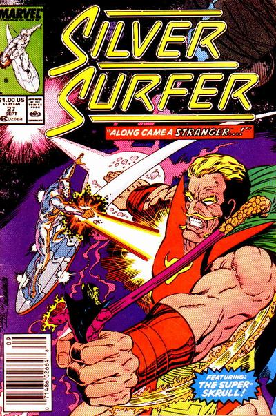 Silver Surfer #27 [Newsstand]-Very Good (3.5 – 5)