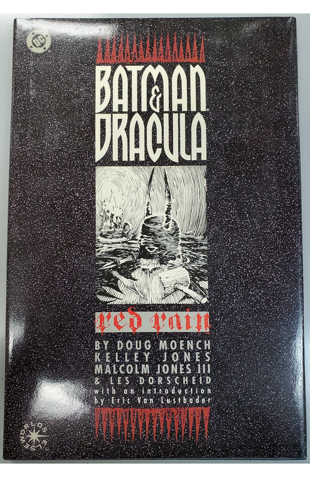 Batman & Dracula Red Rain Hardcover (DC 1991) 1st Print Collectible - Like New