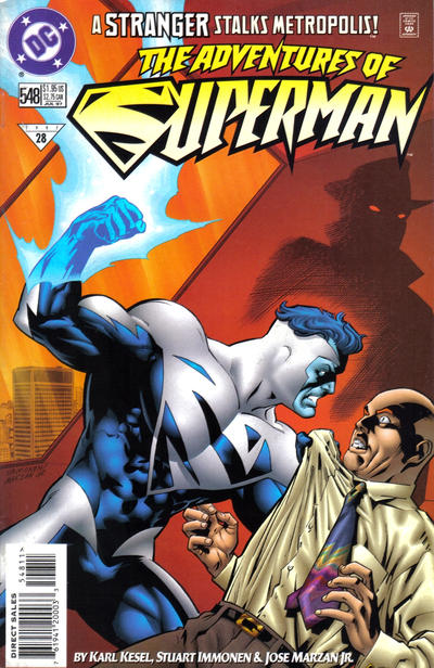 Adventures of Superman #548 [Direct Sales]-Very Fine (7.5 – 9)