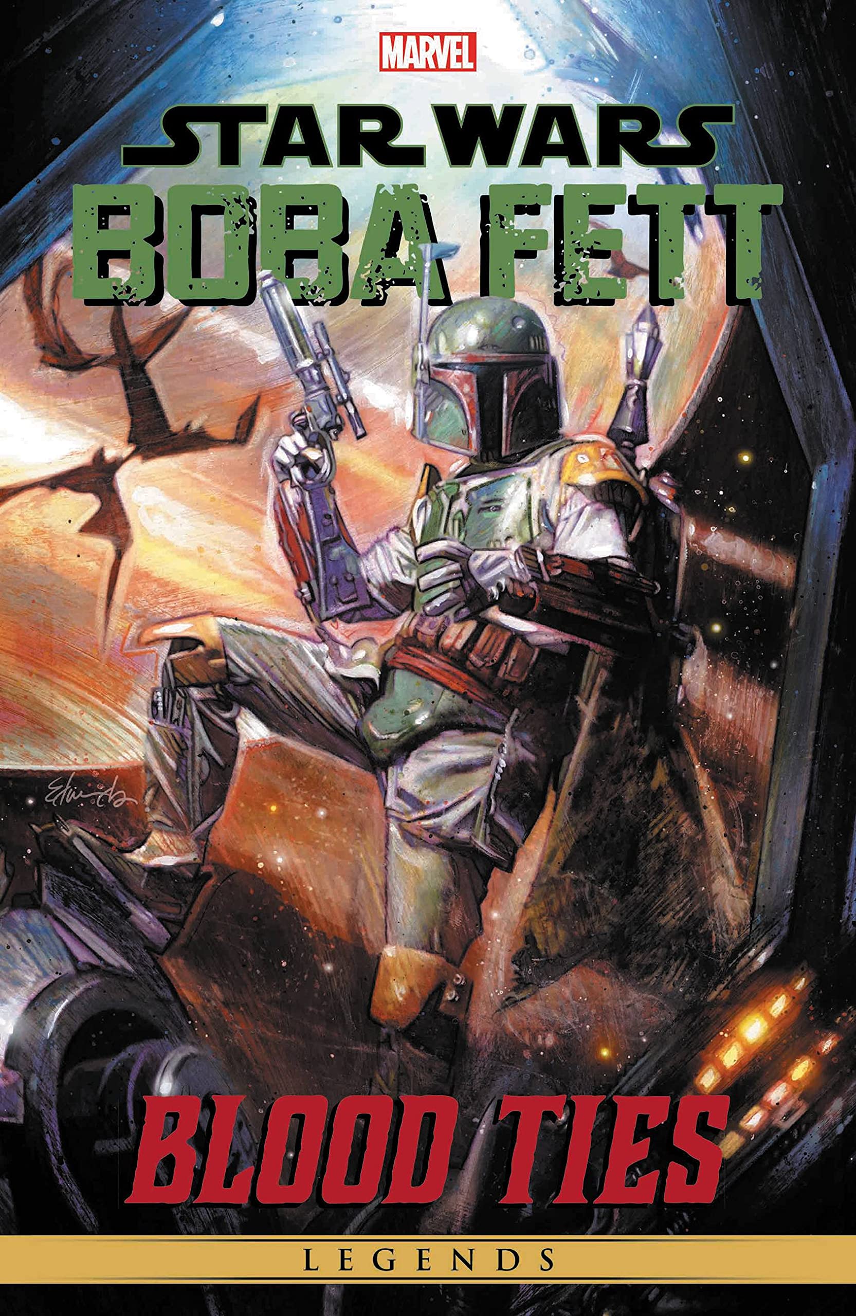 Star Wars Legends Boba Fett Graphic Novel Blood Ties