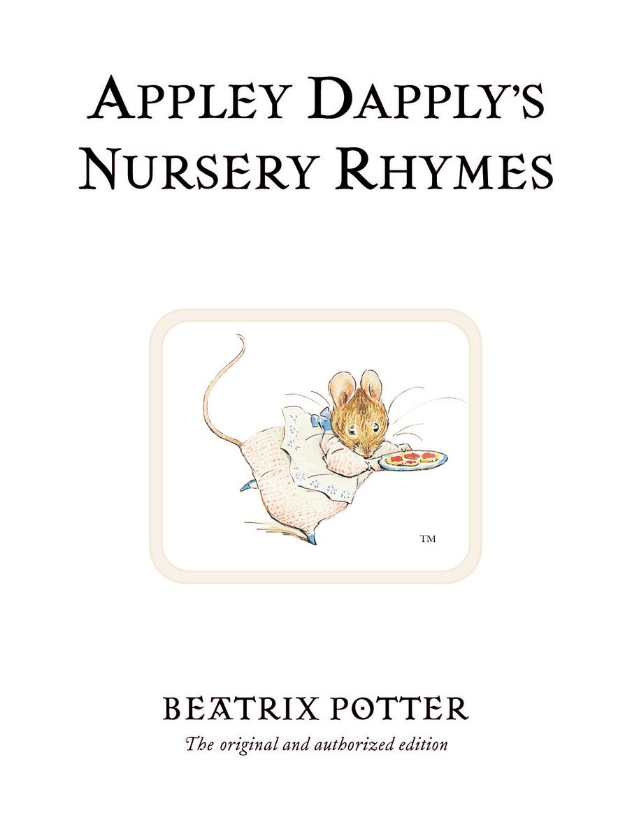 Appley Dapply'S Nursery Rhymes (Hardcover Book)