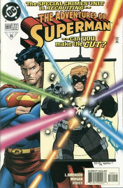 Adventures of Superman #569 [Direct Sales]-Very Fine (7.5 – 9)