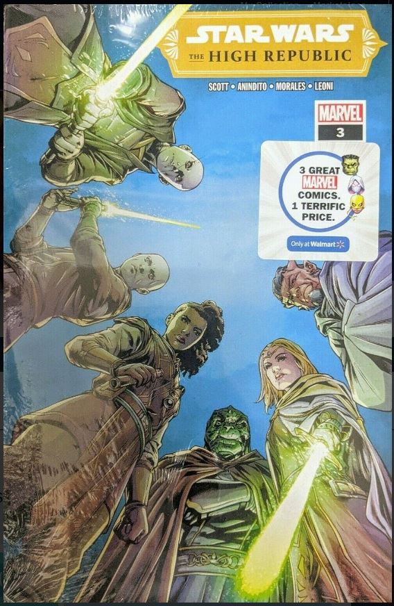 Star Wars The High Republic #3 Walmart Multi-Pack Exclusive Variant