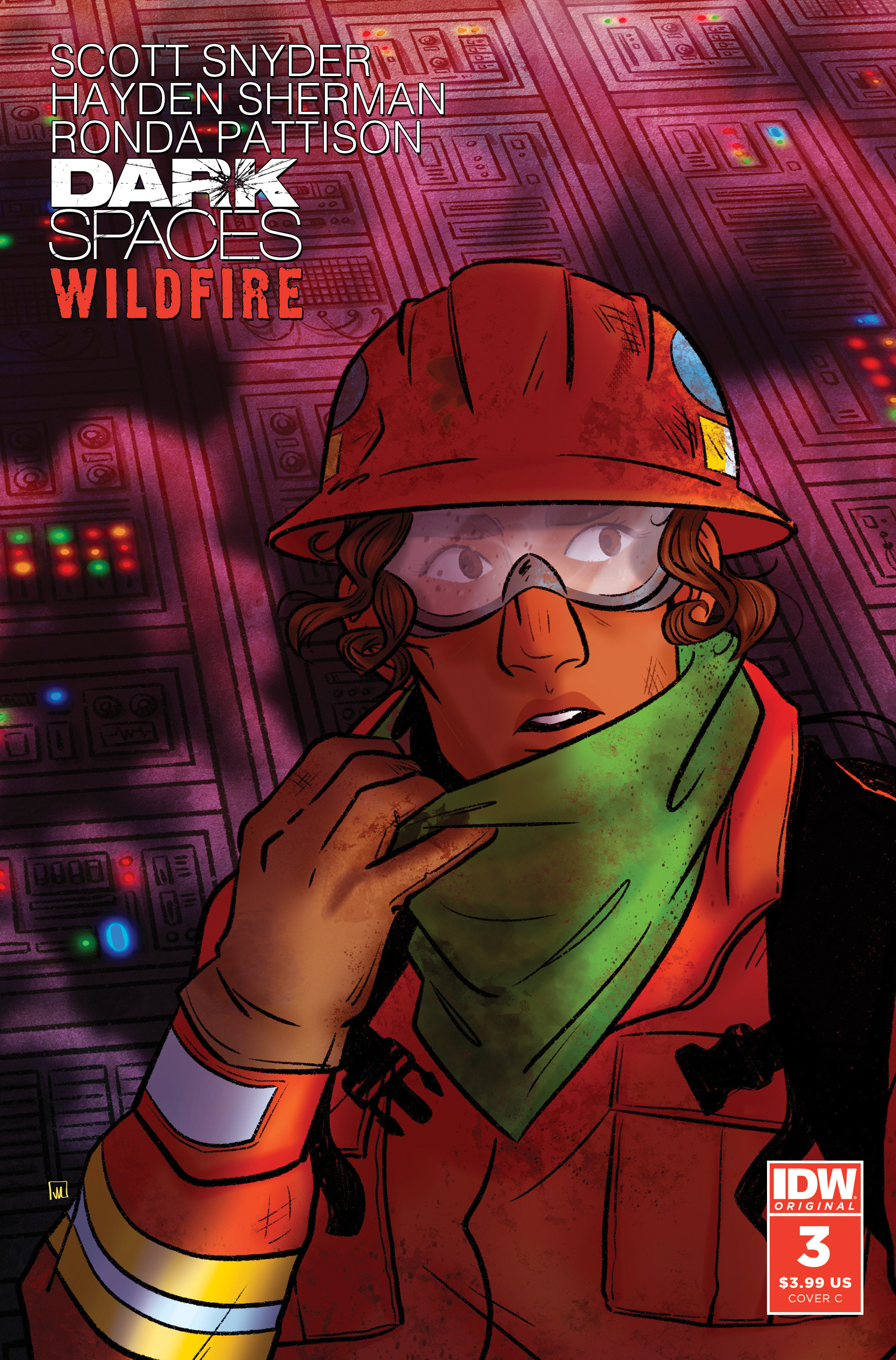Dark Spaces Wildfire #3 Cover C Murakami (Mature)