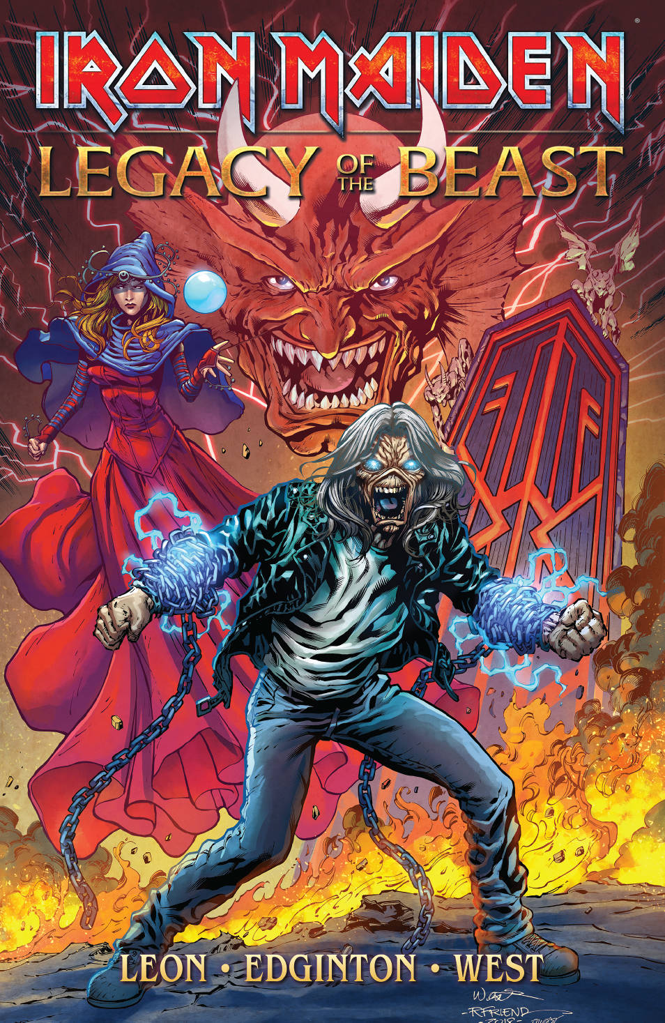 Iron Maiden Legacy of the Beast Graphic Novel