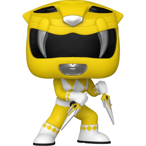 Pop TV Mighty Morphin' Power Rangers 30th Yellow Ranger Vinyl Figure