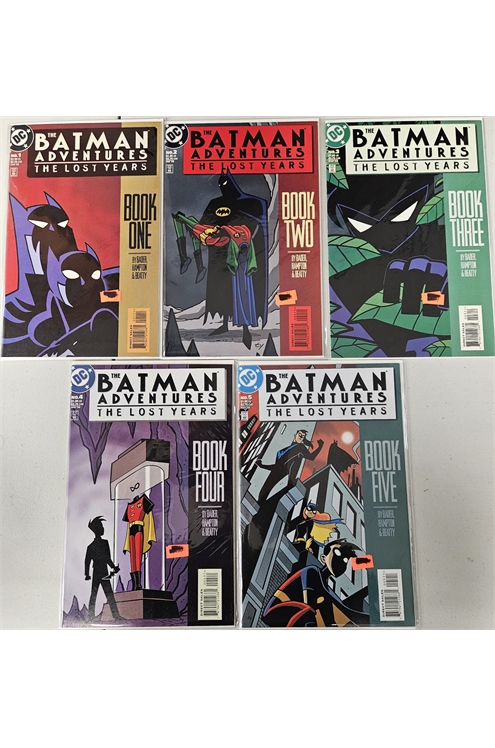 Batman Adventures The Lost Years #1-5 (1998) Set