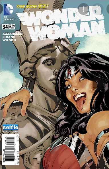 Wonder Woman #34 DC Universe Selfie Variant Edition (2011)