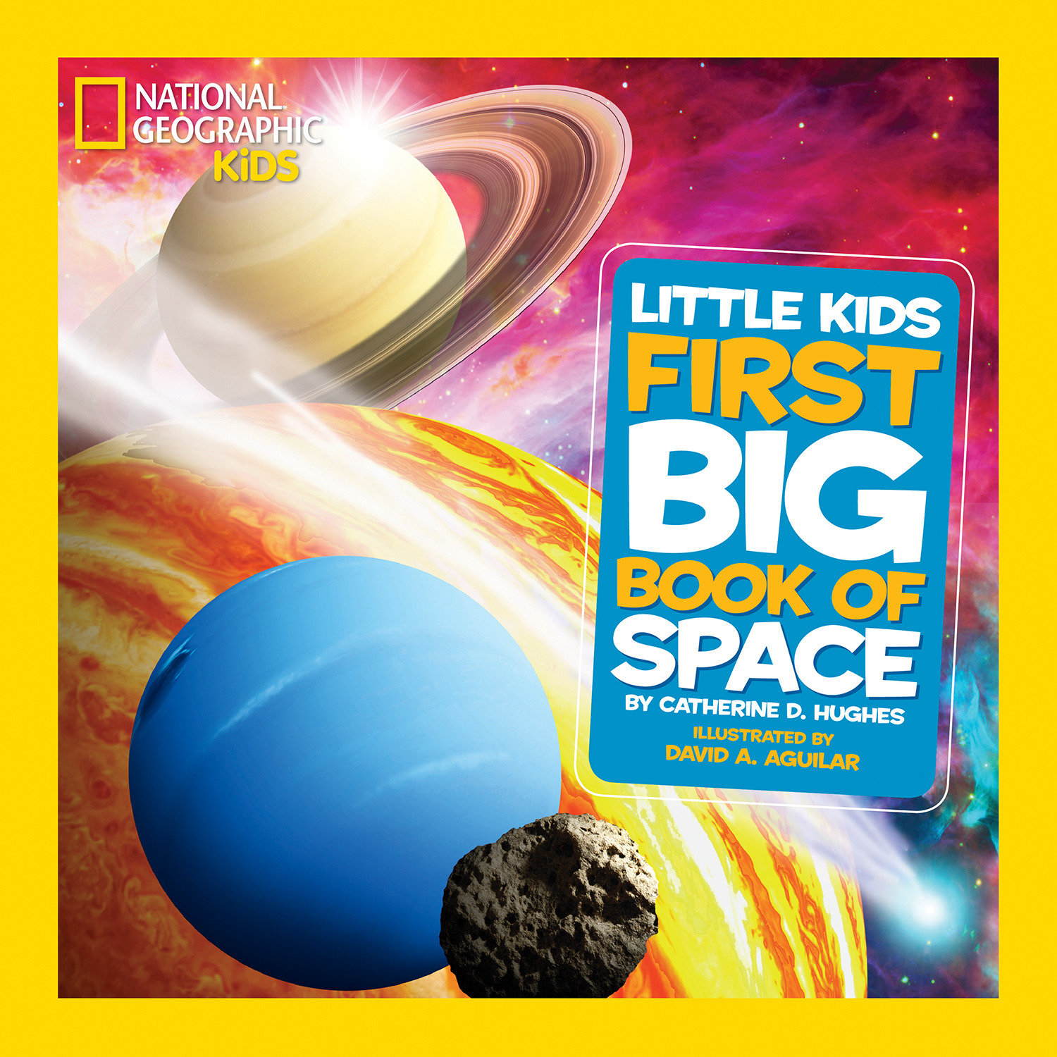 National Geographic Little Kids First Big Book Of Space (Hardcover Book)
