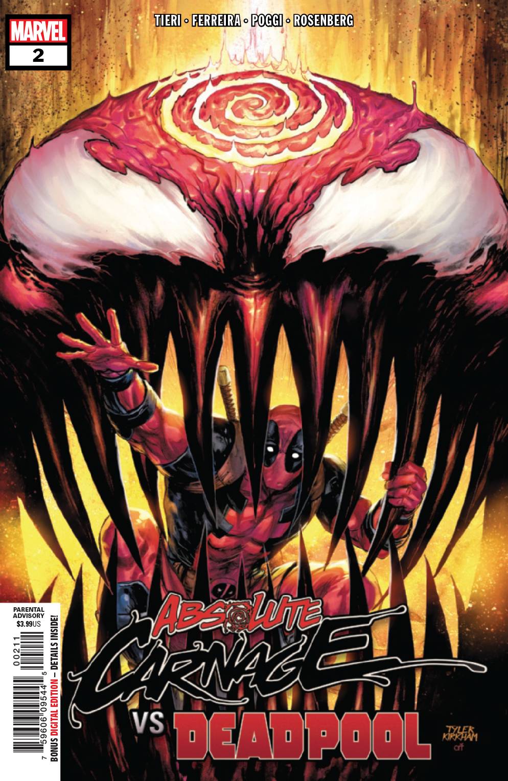 Absolute Carnage Vs Deadpool #2 (Of 3)