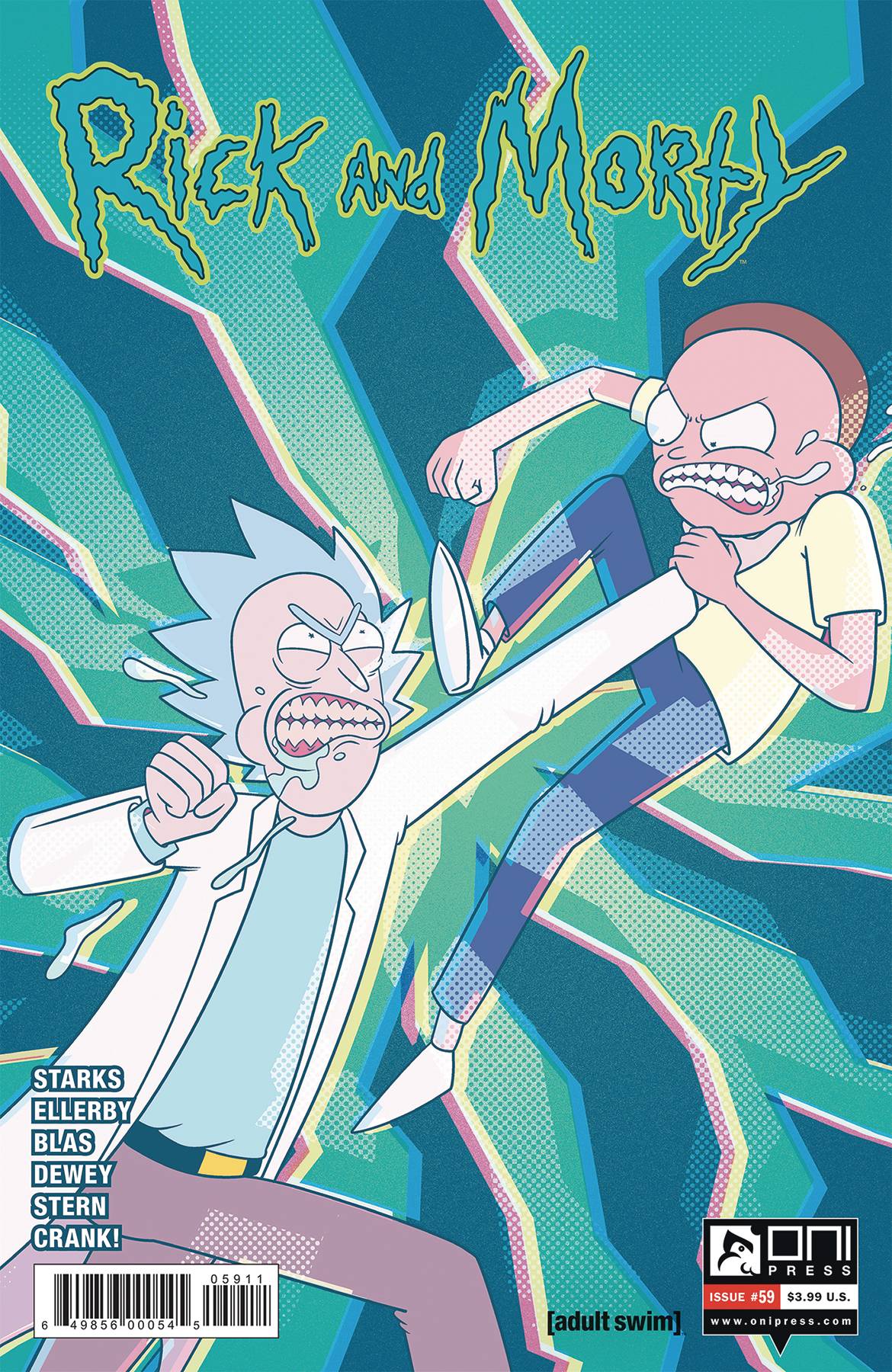 Rick and Morty #59 Cover A Ellerby (2015)