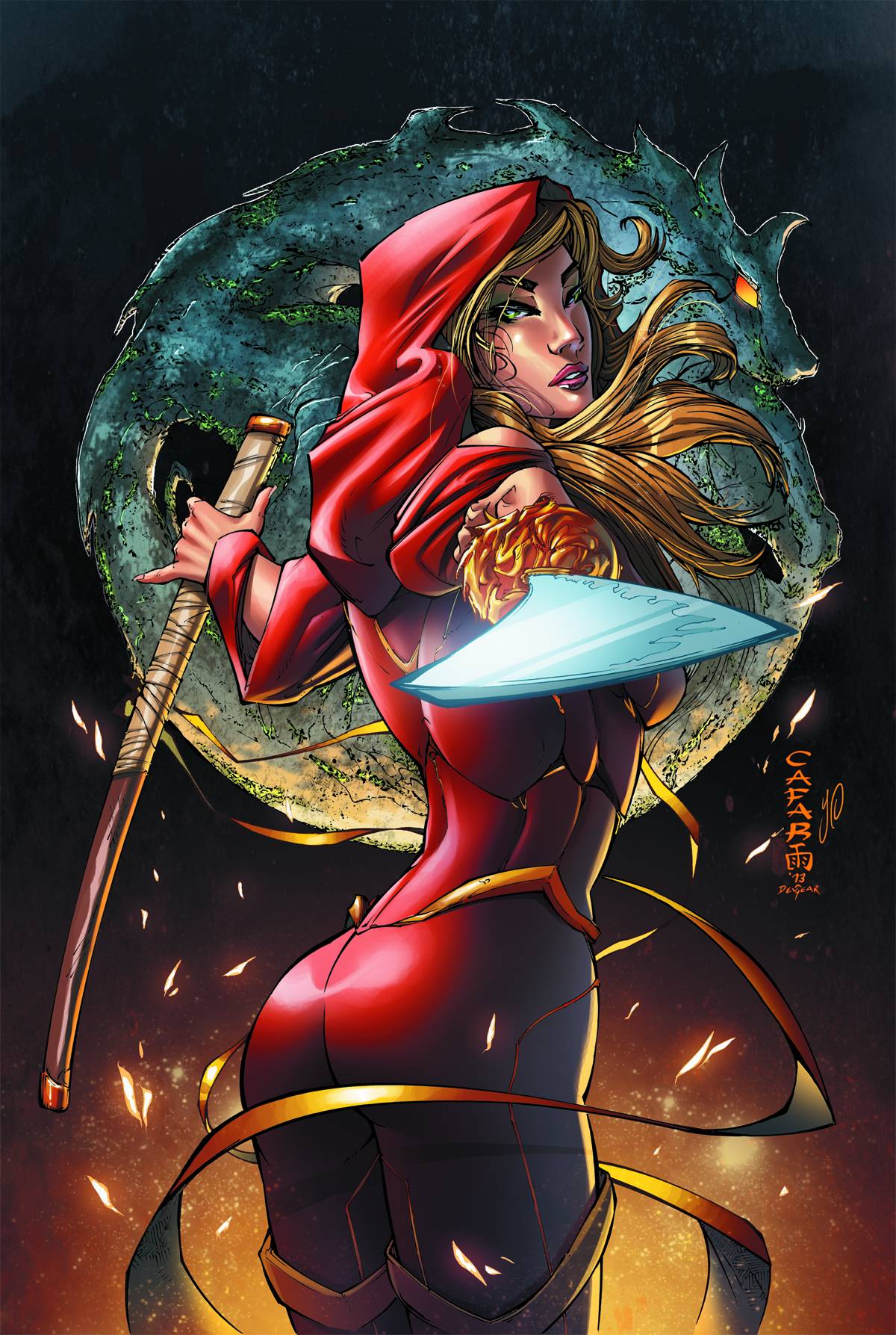 Grimm Fairy Tales Code Red #2 A Cover Cafaro (Aofd)