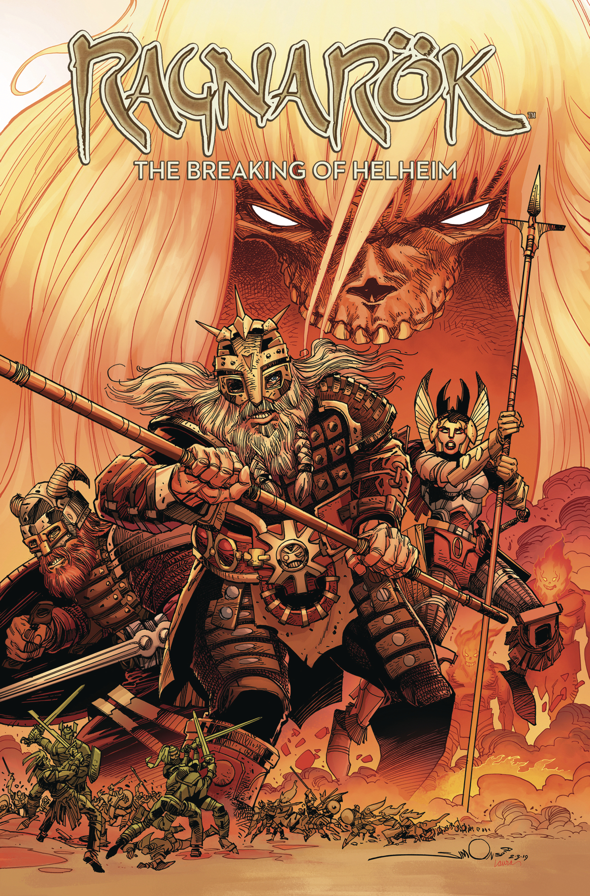 Ragnarok Hardcover Volume 3 Breaking of Helheim