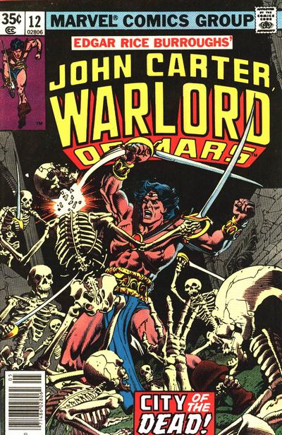 John Carter Warlord of Mars #12-Fine