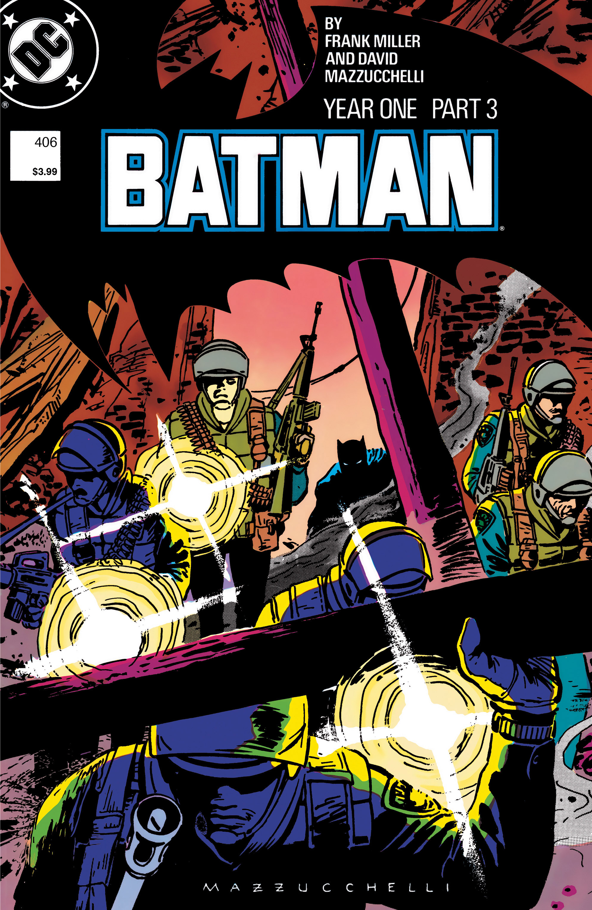 Batman #406 Facsimile Edition Cover A David Mazzucchelli