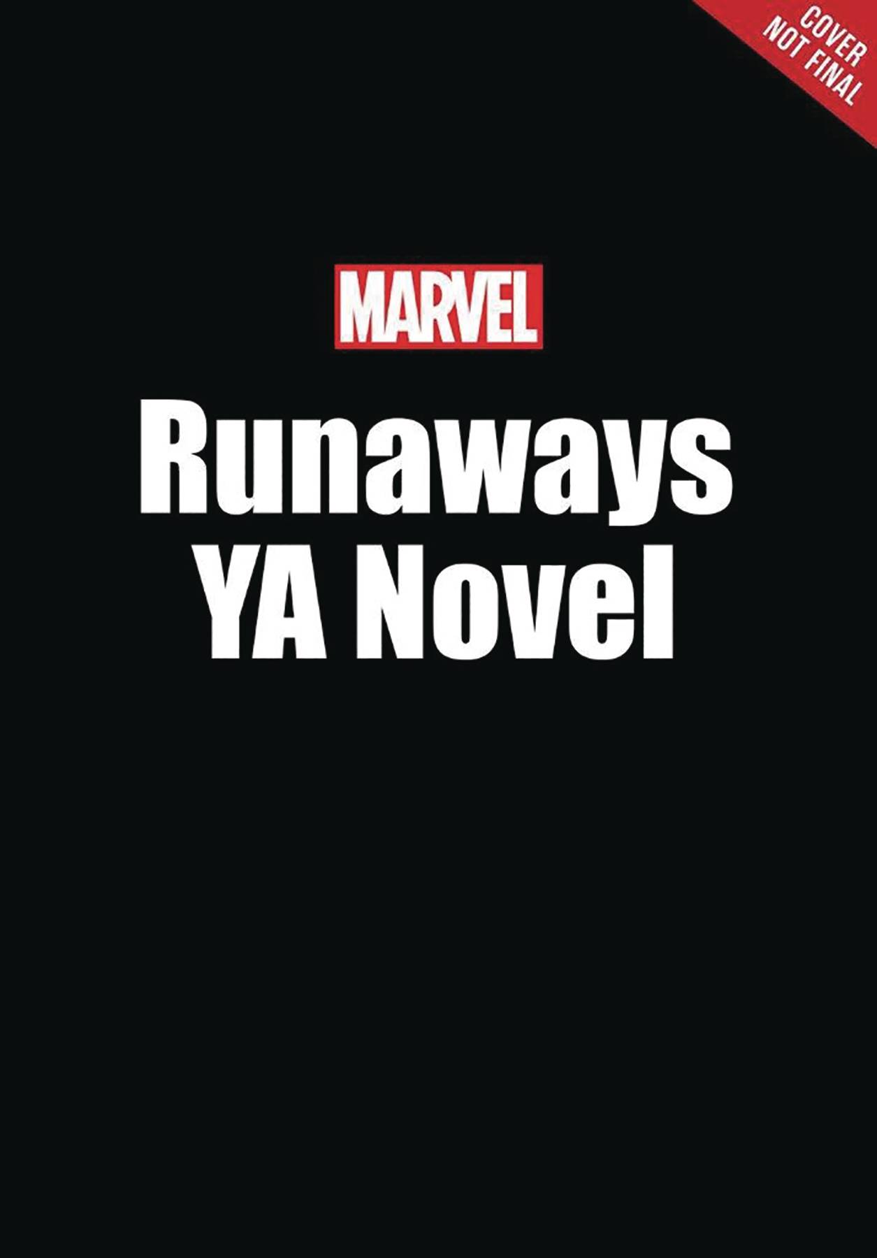 Runaways Ya Novel Soft Cover