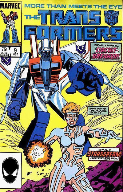 The Transformers #9 [Direct]-Fine (5.5 – 7) [1St App. of Circuit-Breaker]