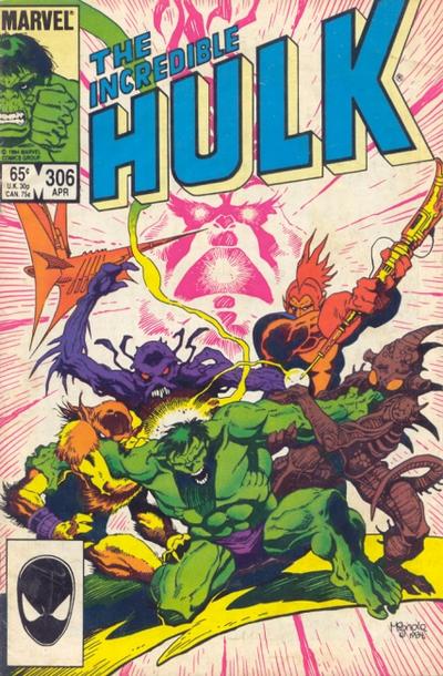 The Incredible Hulk #306 [Direct]-Very Fine (7.5 – 9)