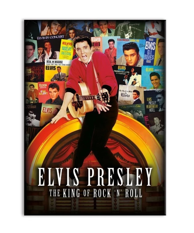 Elvis - King of Rock Magnet