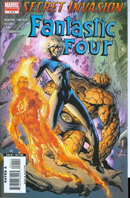 Secret Invasion Fantastic Four #1 (2008)