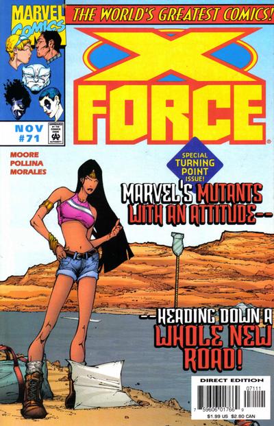 X-Force #71 [Direct Edition]-Fine (5.5 – 7)