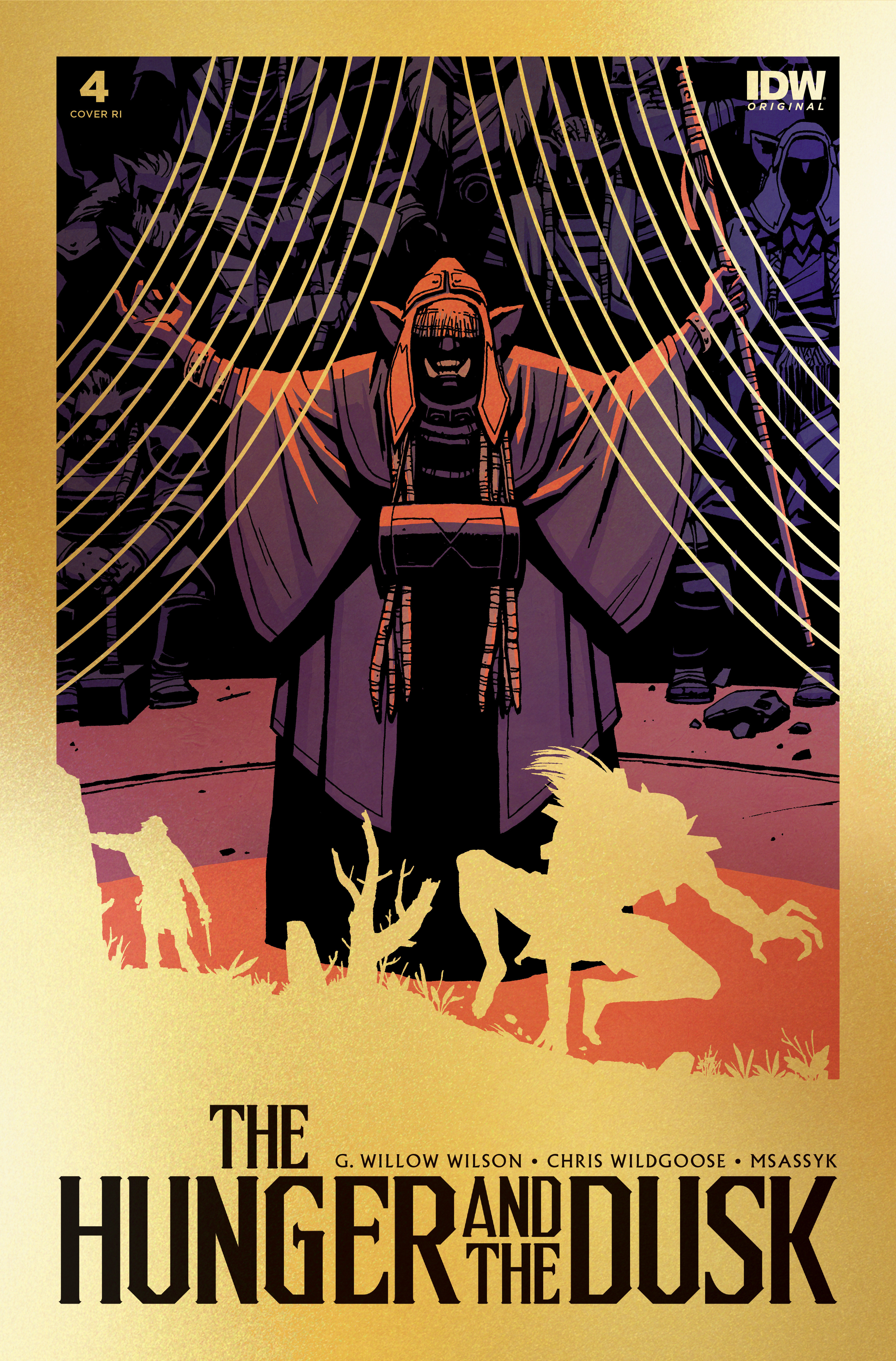 Hunger and the Dusk #4 Cover Chiang Gold 1 for 50 Incentive