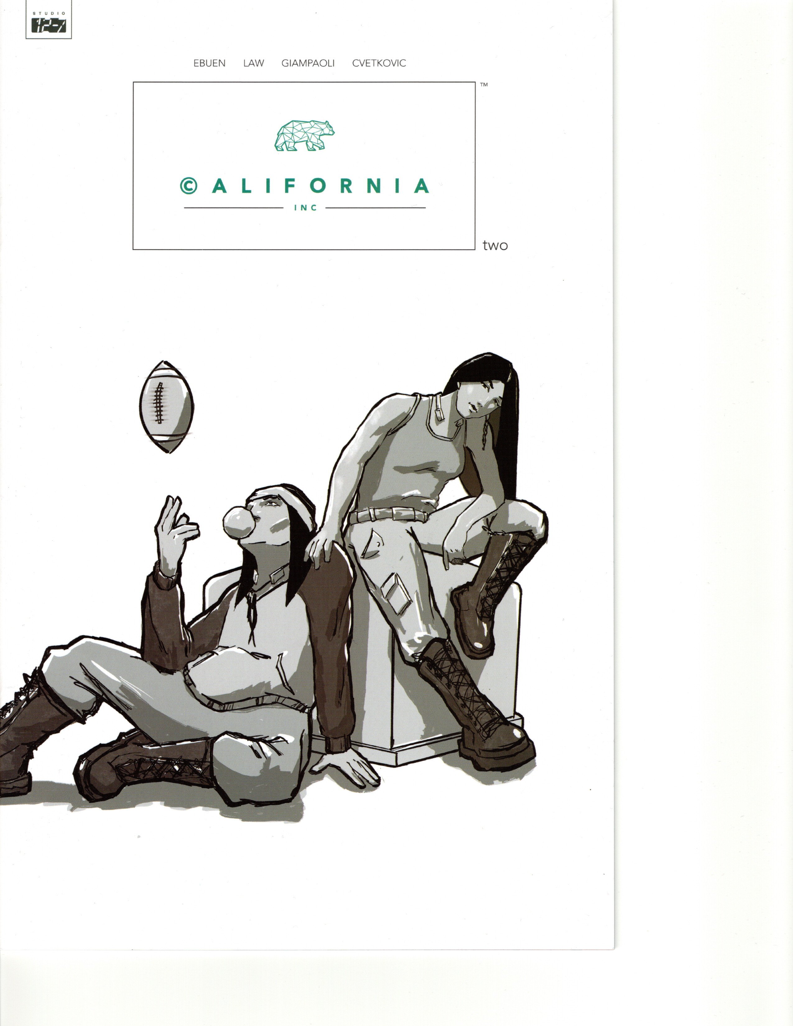 California Inc #2 Art Ebuen Variant