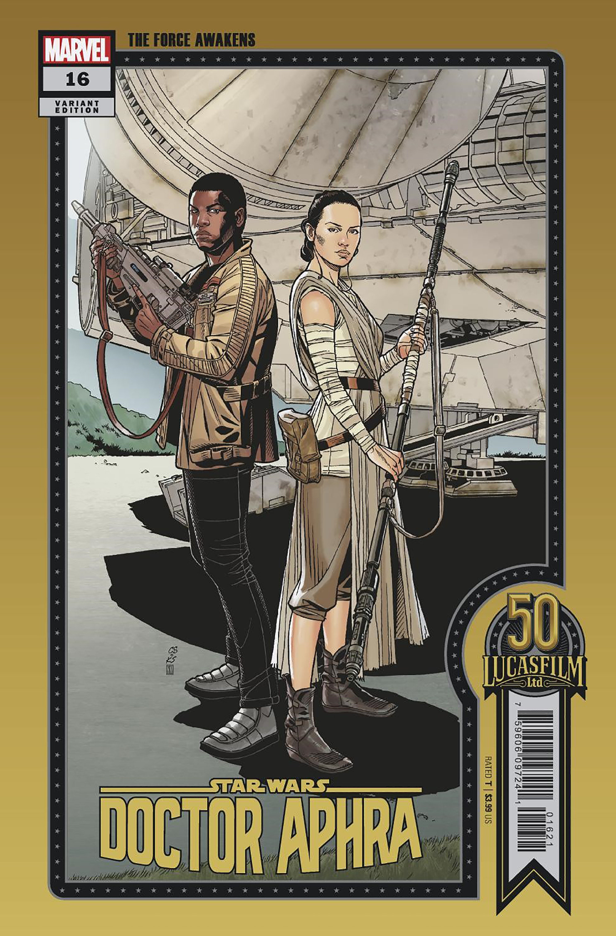 Star Wars: Doctor Aphra #16 Sprouse Lucasfilm 50th Variant War of the Bounty Hunters (2020)