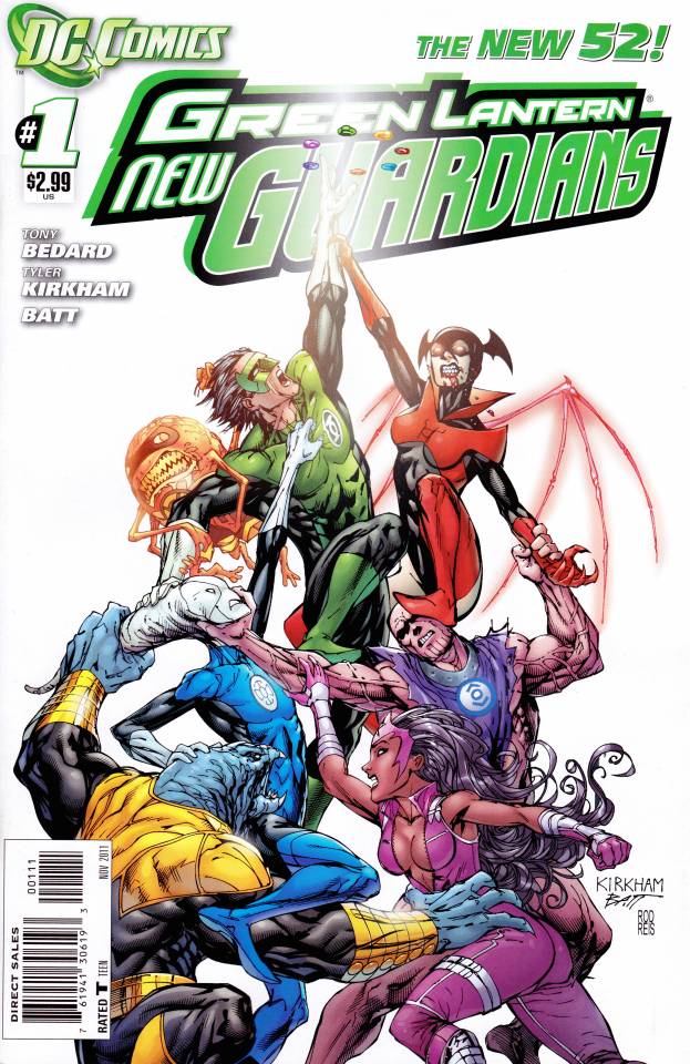 Green Lantern New Guardians #1 (2011)