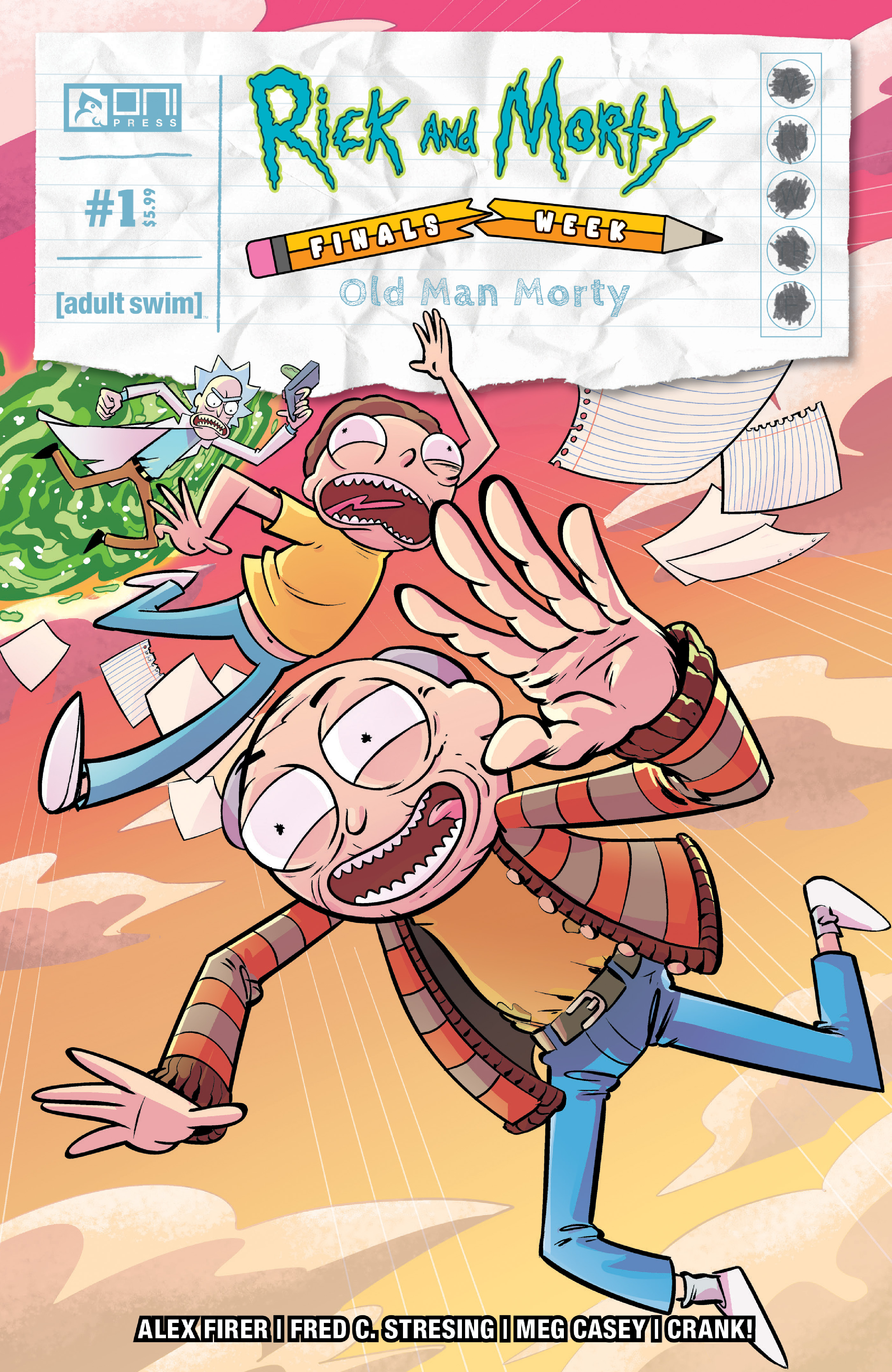 Rick and Morty Finals Week Old Man Morty #1 (One Shot) Cover A Fred C Stresing (Mature)