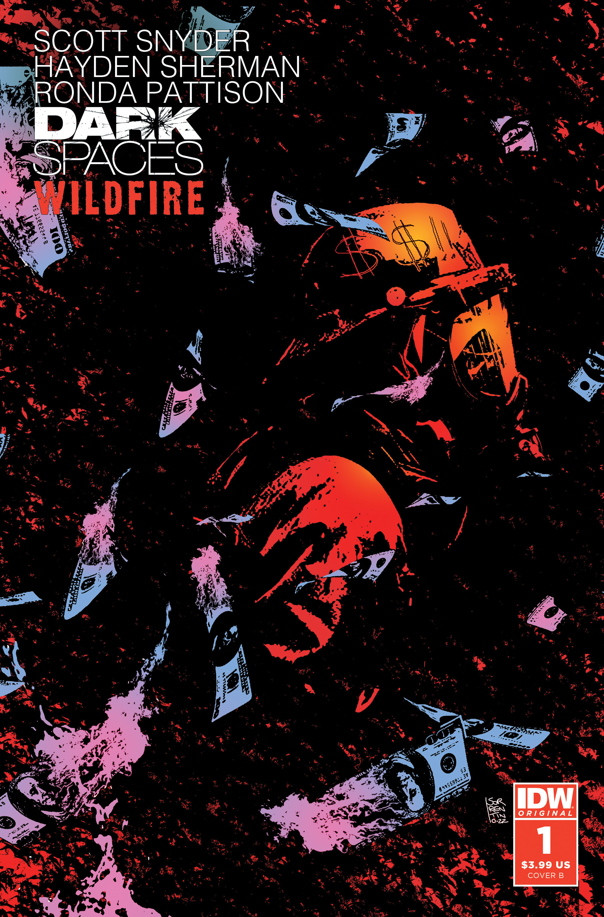 Dark Spaces Wildfire #1 Cover B Sorrentino
