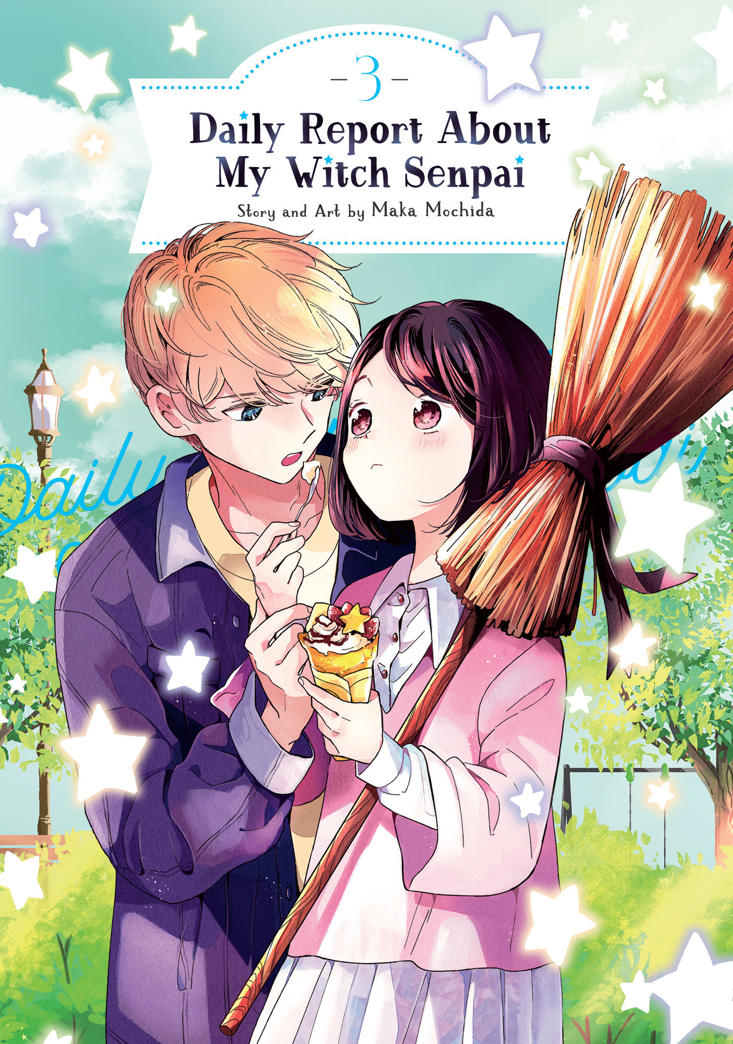 Daily Report About My Witch Senpai Manga Volume 3
