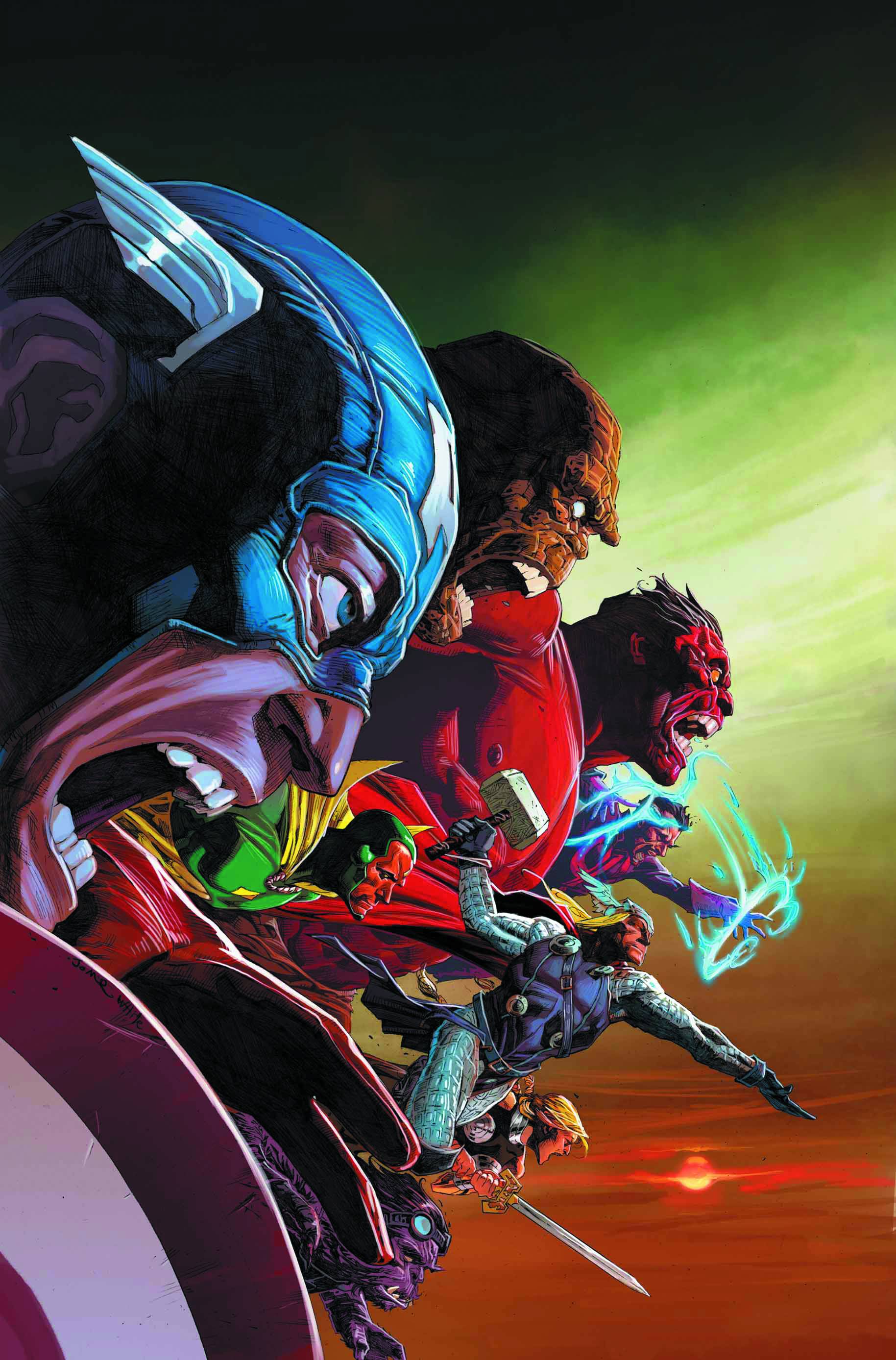Avengers Vs. X-Men #8 (Opena Variant) (2012)