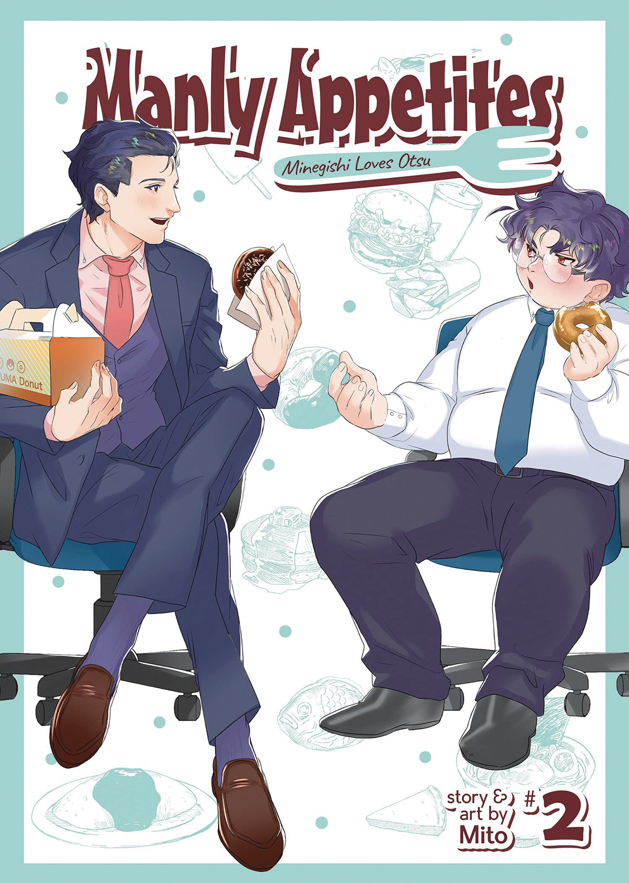 Manly Appetites Minegishi Loves Otsu Manga Volume 3 (Mature)