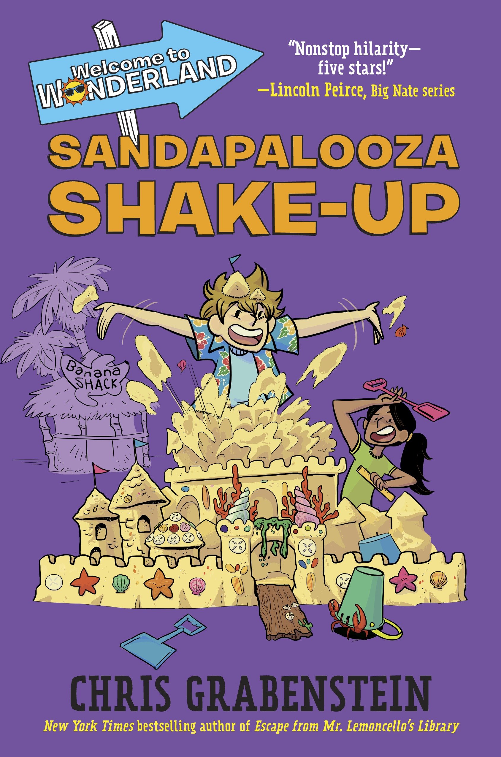 Welcome To Wonderland #3: Sandapalooza Shake-Up (Hardcover Book)