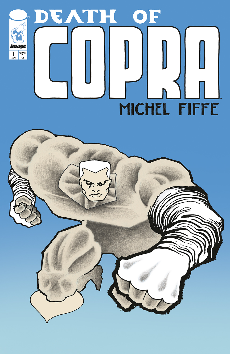 Death of Copra #1 Cover B Michel Fiffe Blue Variant (Mature) (Of 4)