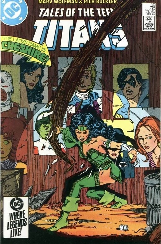 Tales of The Teen Titans #52 April, 1985.