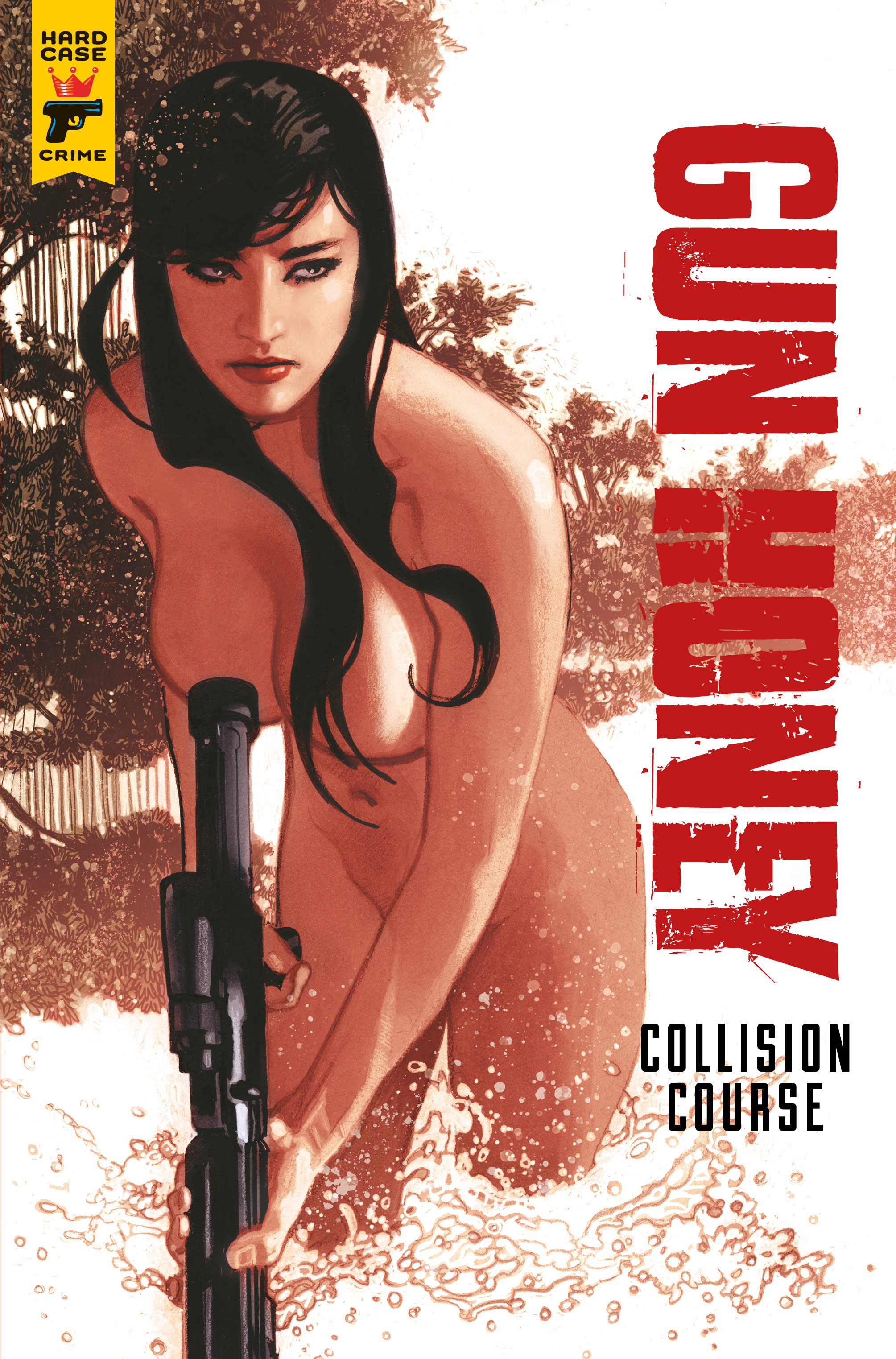 Gun Honey Collision Course #1 San Diego Comiccon Exclusive Foil Adam Hughes (Mature)