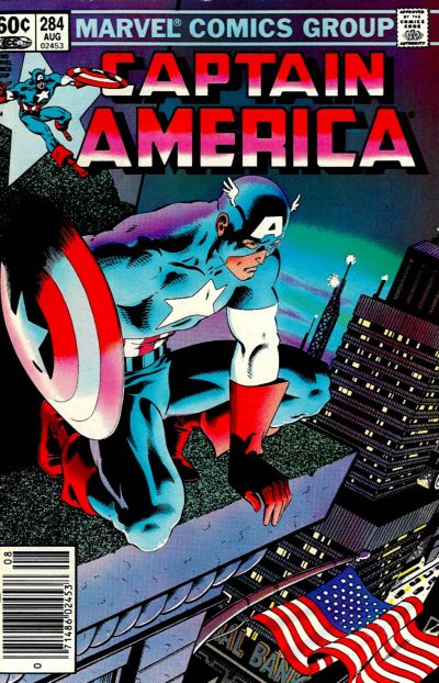 Captain America #284 [Newsstand]-Fine (5.5 – 7)