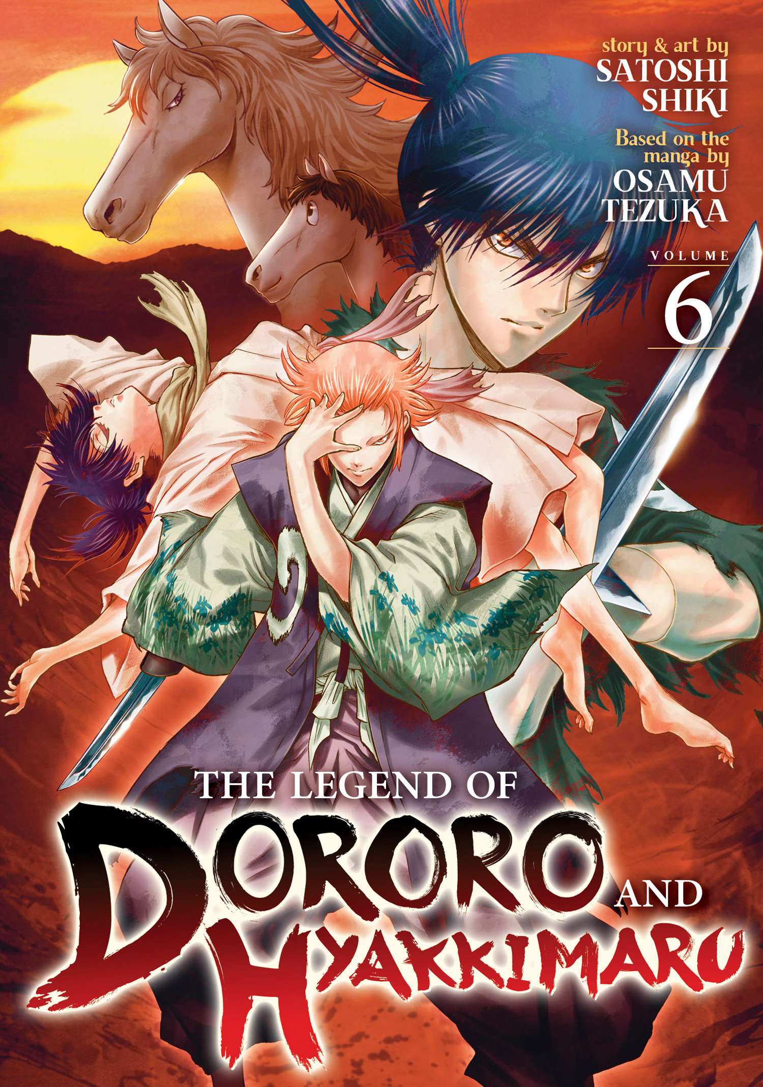 Legend of Dororo & Hyakkimaru Manga Volume 6