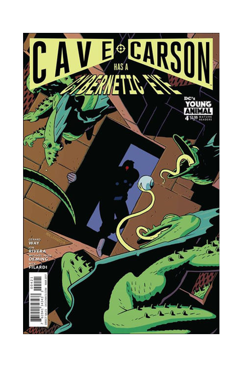 Cave Carson Has A Cybernetic Eye #4 Variant Edition